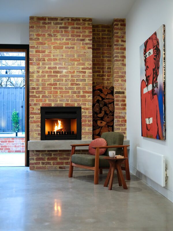 Heatmaster A650 Insulated Wood Fireplace