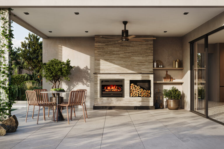 Masport Redfern 900 Inbuilt Wood Fire